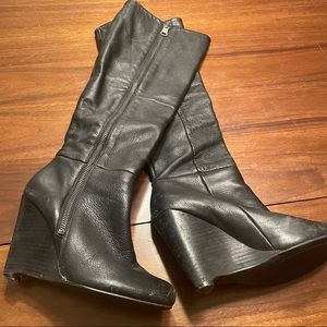 Rosegold Leather Boot